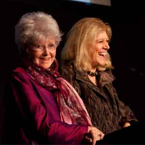 Lynn Sherr and Linda Wertheimer