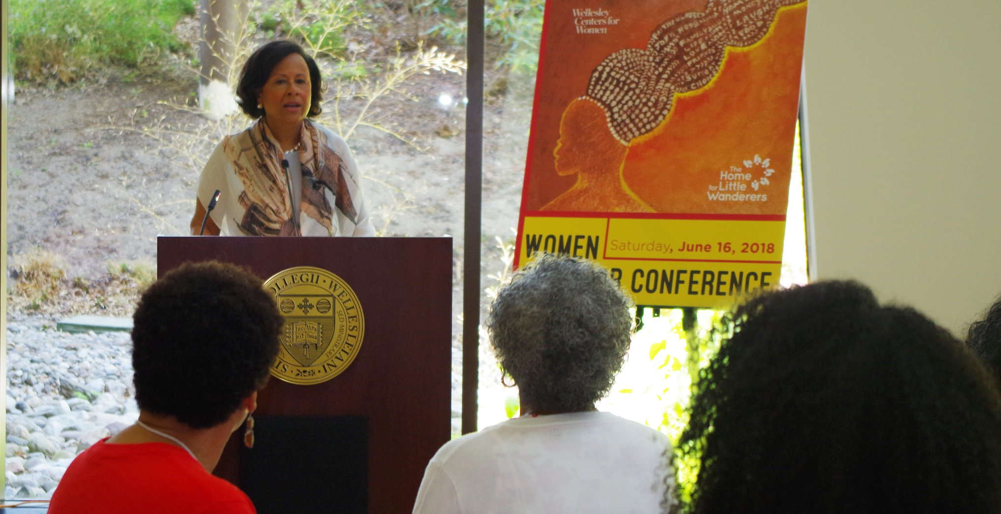 Wellesley College President Dr. Paula Johnson speaks at Women of Color Conference