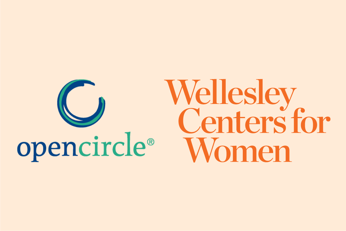 Open Circle and Wellesley Centers for Women logos