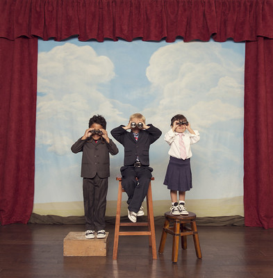Kids in a play