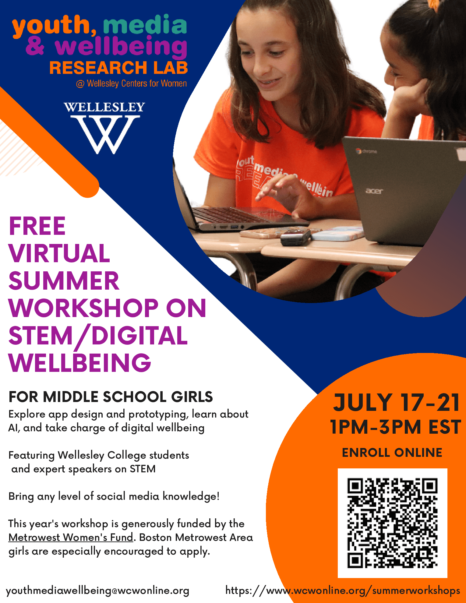 Summer Workshop Flyer 2023 MWF