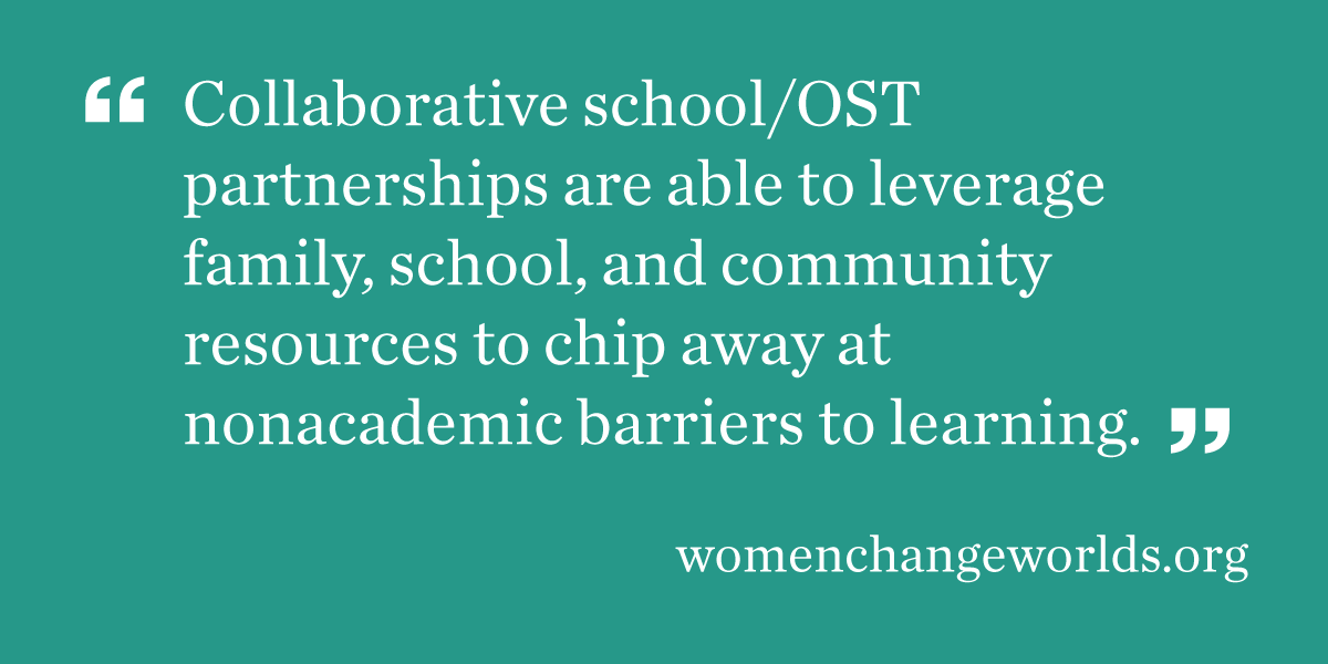 Partnerships are Critical to Student Success - WCW's Women Change ...