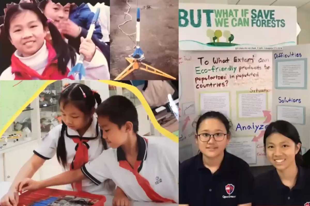 Wellesley student Connie Gu shares photos from her STEM journey