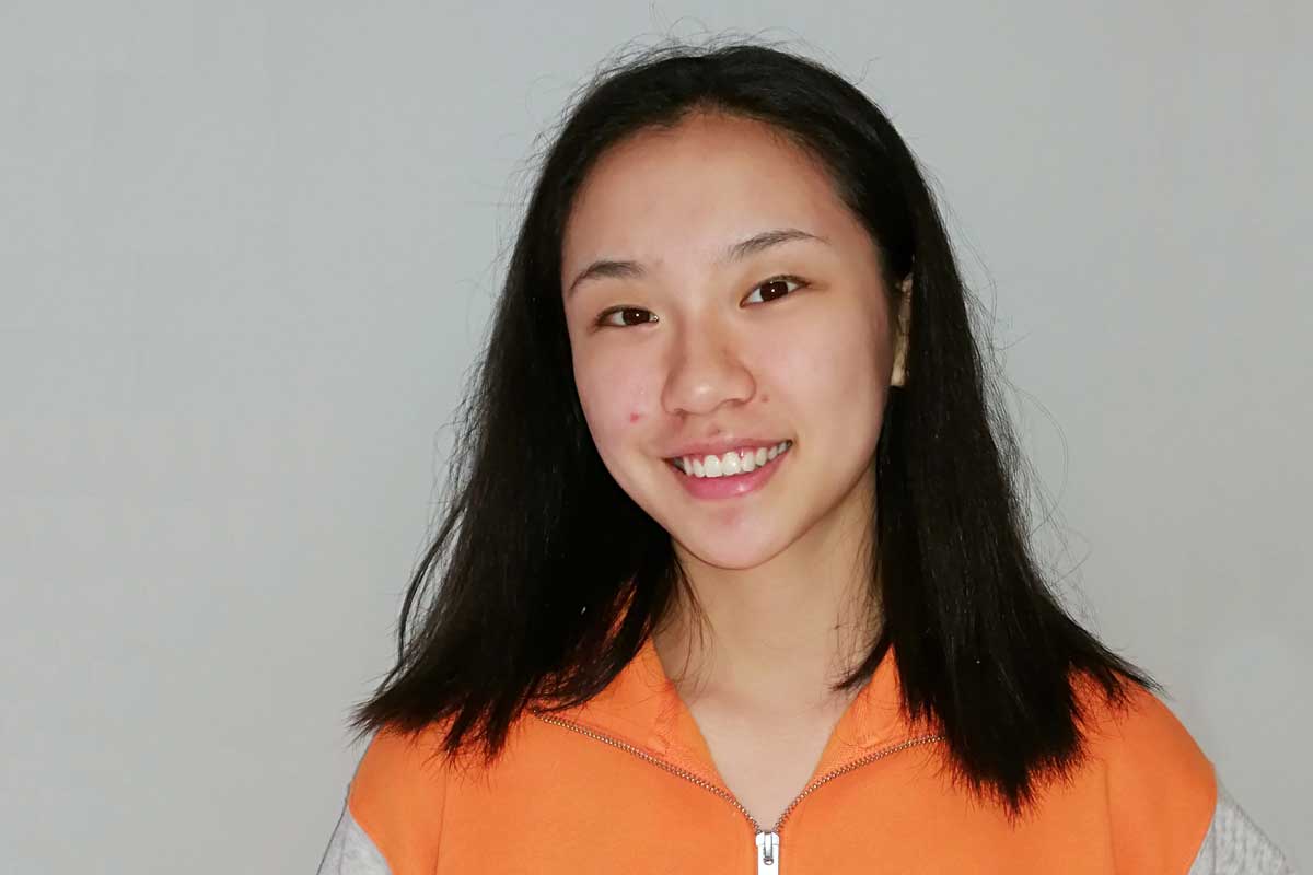 Katie Du, undergraduate student research assistant