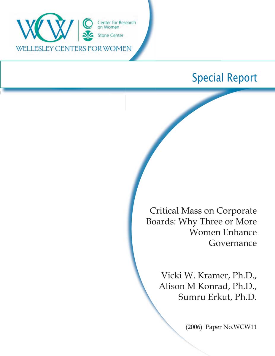 Critical Mass on Corporate Boards