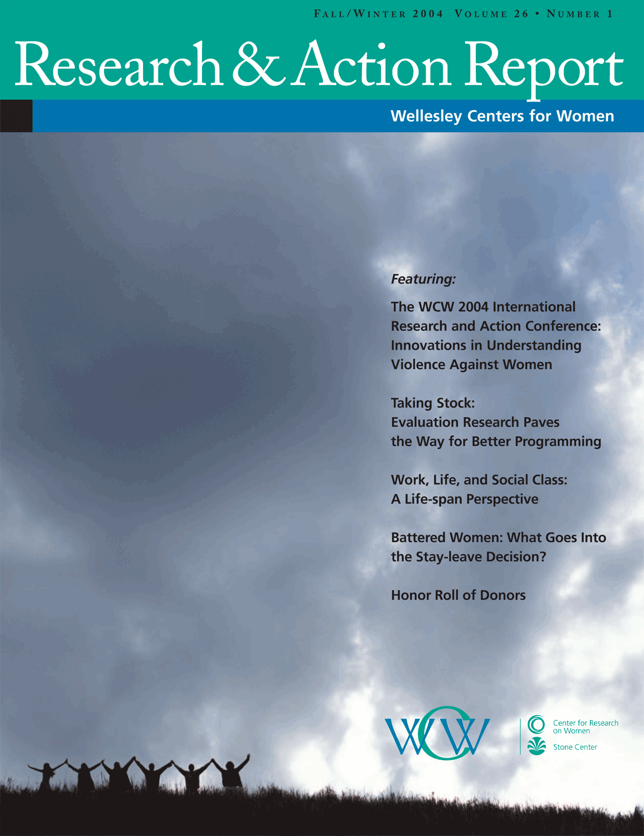 The Wellesley Centers for Women is a premier women- and gender-focused, soc...