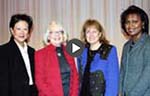 Susan Bailey, Anita Hill,Nan Stein, and Janet Wu