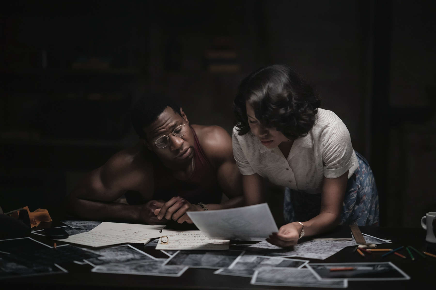 jonathan majors jurnee smollett in Lovecraft credit Eli Joshua Ade HBO