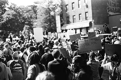 protesters in Flatbush credit Danielle Judy